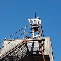 Shooter waiting to be on turn on high tower